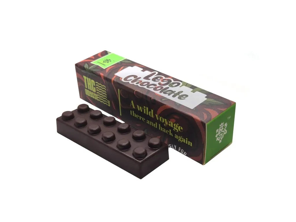 Czech CBD THC Odyssey Schokoladen-Lego, 40 mg THC