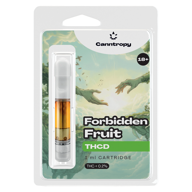 Canntropy THCD Cartridge Forbidden Fruit, THCD 10 %, 1 ml