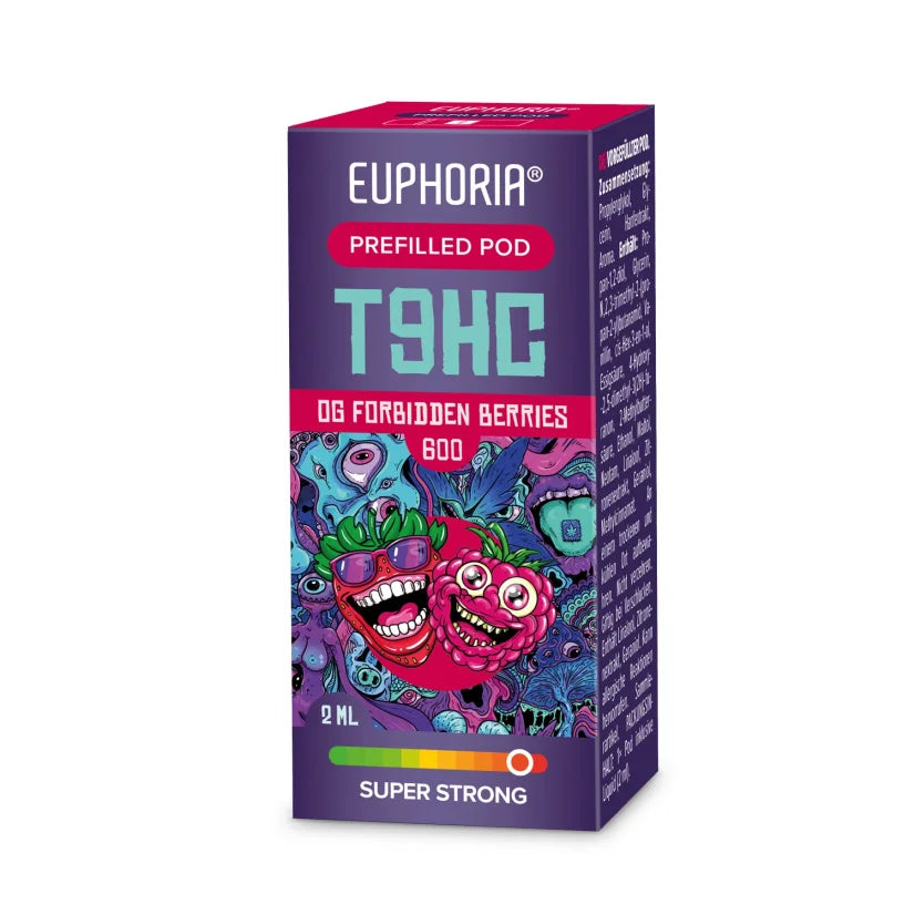Euphoria T9HC Pod Kiwi Guava Kush