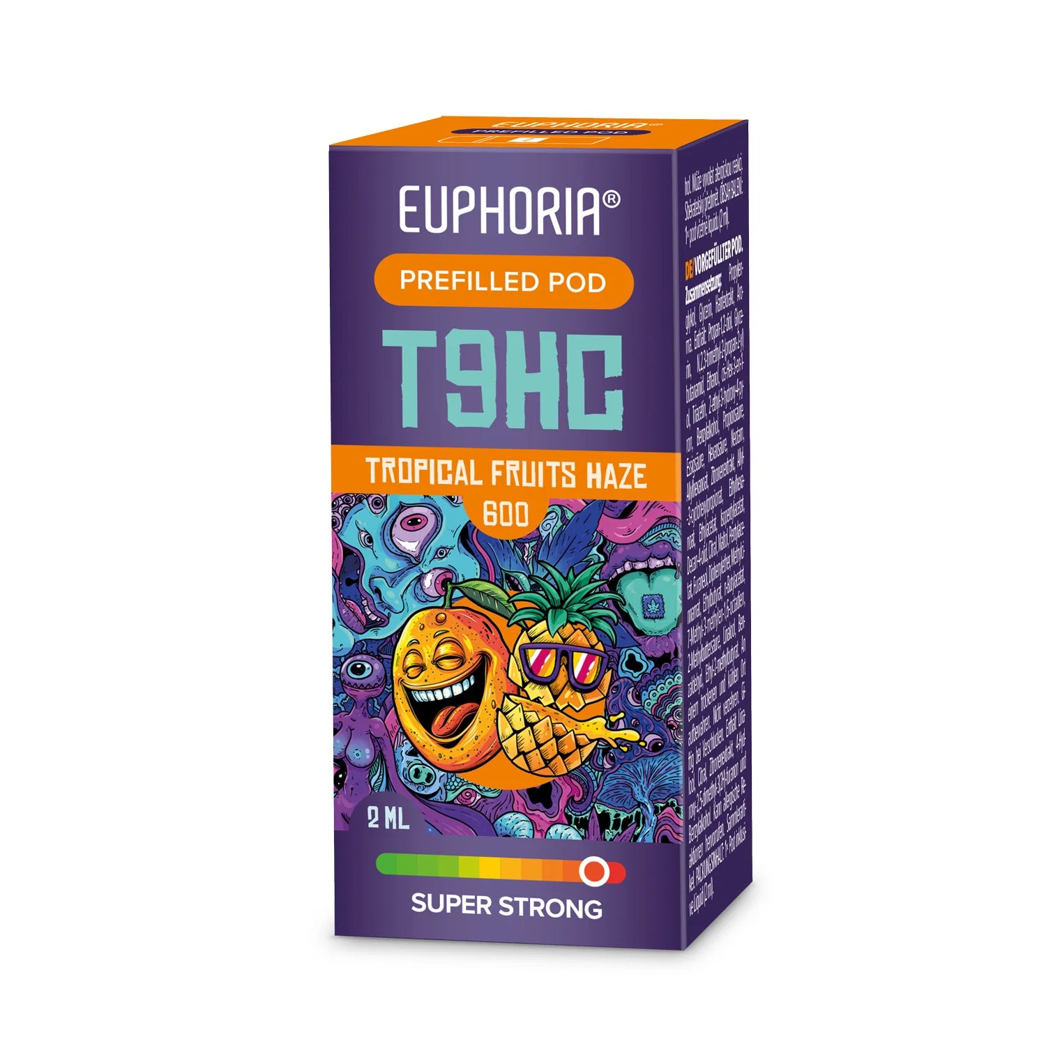 Euphoria T9HC Pod Kiwi Guava Kush