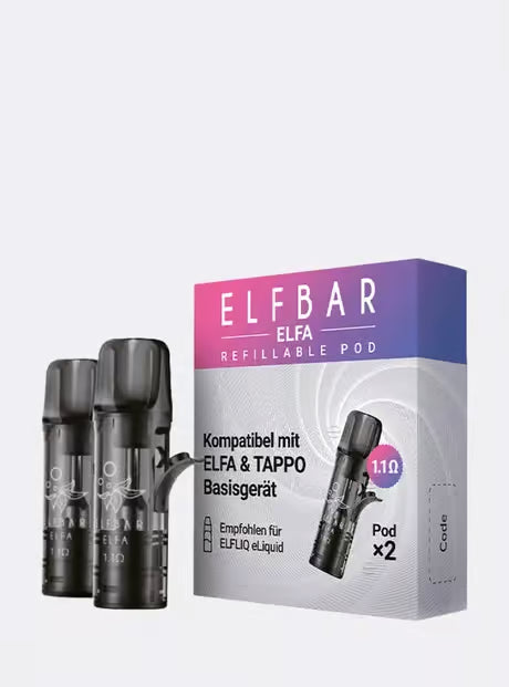 Elfbar ELFA REfillable Pod 2er Pack (Leer Pod)