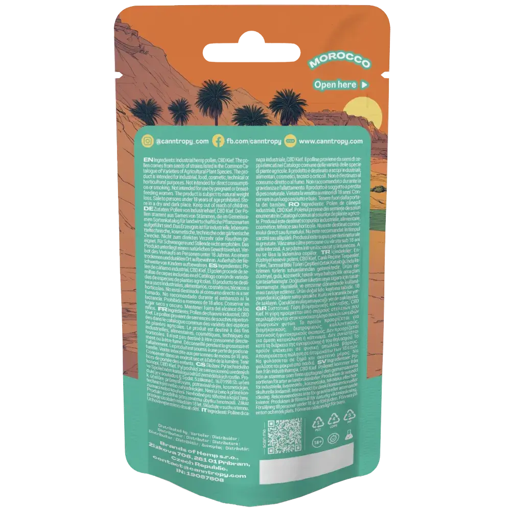 Canntropy CBD Hash Marokko