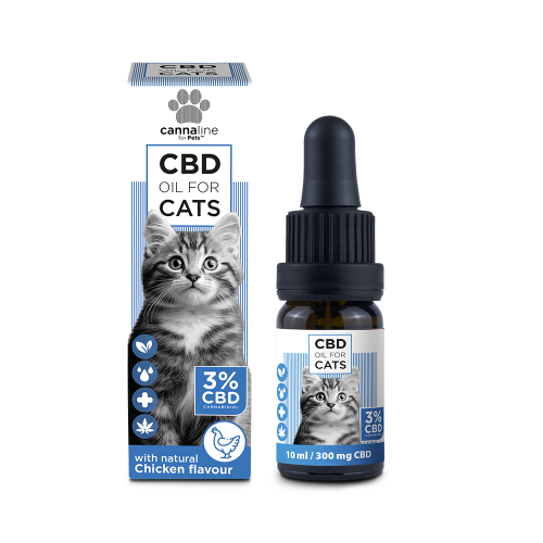 CBD Öl für Katzen, 3 %