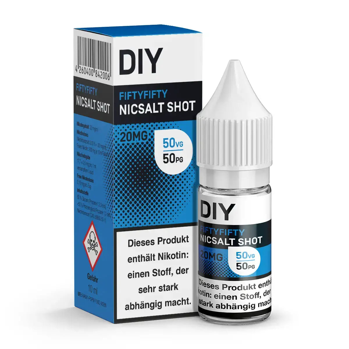 DIY Nicsalt Shot 50VG/50PG