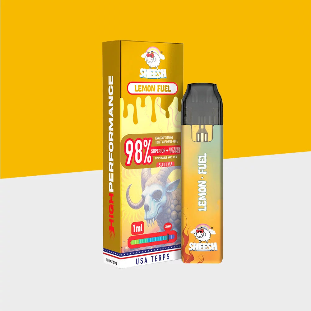 SHEESH Superior Line - Lemon Fuel - Einweg Vape