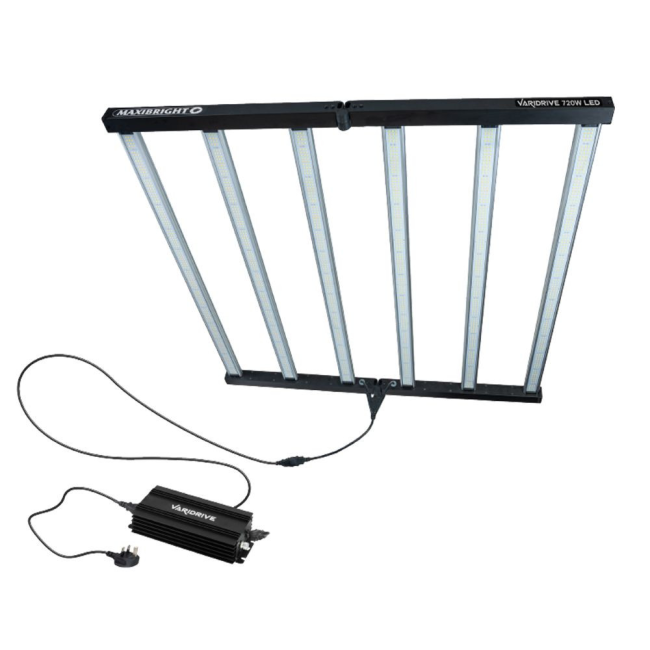MAXIBRIGHT VARIDRIVE 720w pflanzen Grow LED Light Hydroponic Full Spectrum weed